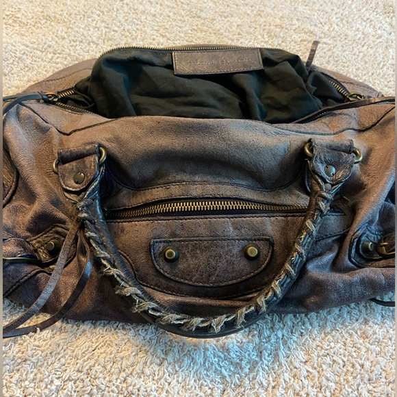 Authentic 2006 Balenciaga Twiggy bag in Ink 💜 - Picture 6 of 14